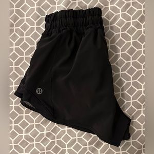 Lululemon hotty hot shorts. Black size 2, 2.5” inseam. High rise. NWT.